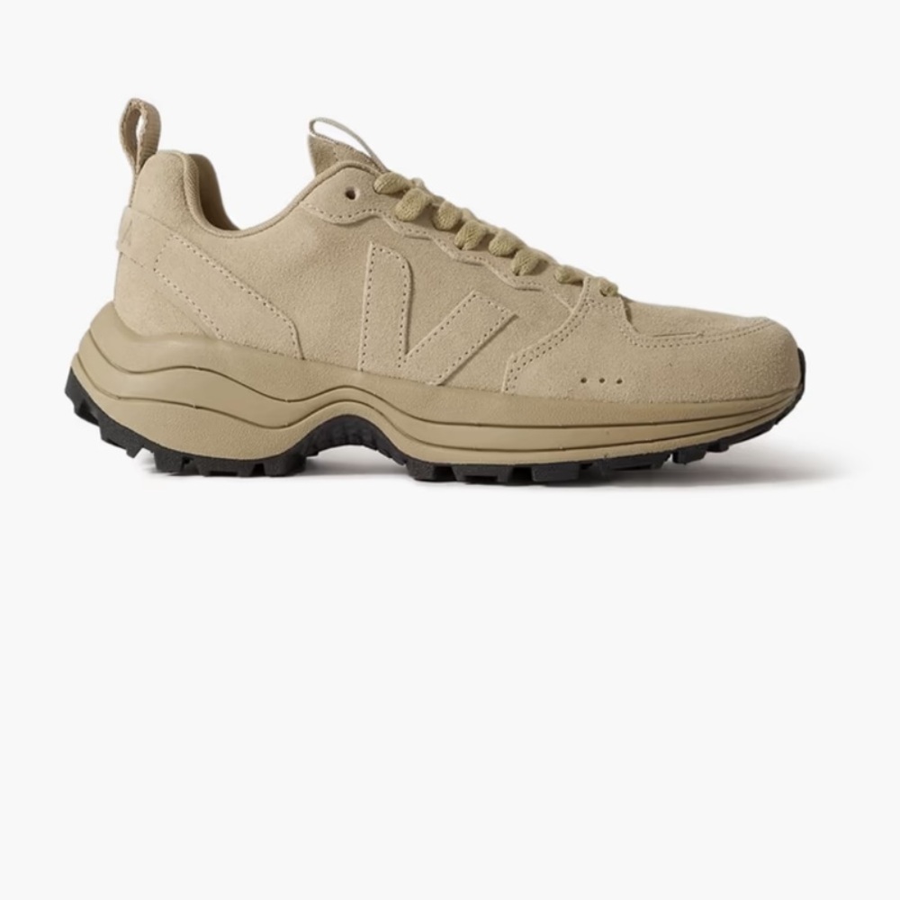 Veja Tan Suede Sneakers
